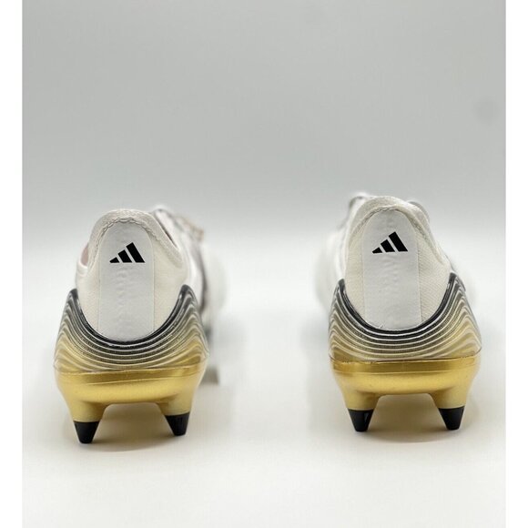 Adidas Copa Sense.1 SG Al Hilm Pack Mens 7 / Womens 8 Soccer Cleats White Gold main image 4